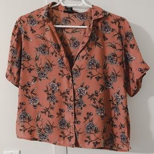 Floral Button-Up